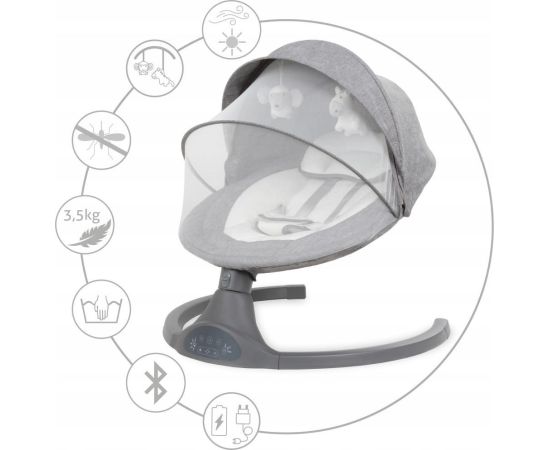 Elektriskais šūpuļkrēsls Kidwell 2in1 LUXI