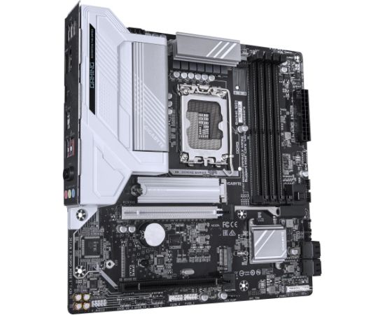 Mainboard GIGABYTE Intel B860 Express LGA1851 Micro-ATX Memory DDR5 Memory slots 4 2xPCI-Express 16x 2xM.2 1xHDMI 1xDisplayPort 1xAudio-In 1xAudio-Out 1xMicrophone 5xUSB 2.0 3xUSB 3.2 1xUSB-C 1xRJ45 B860MGAMINGXWIFI6E1.0