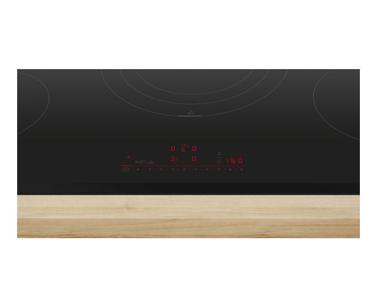 Bosch PIV931HC1E s6 indukcijas virsma 5riņķi 90cm slīpa maliņa, melna