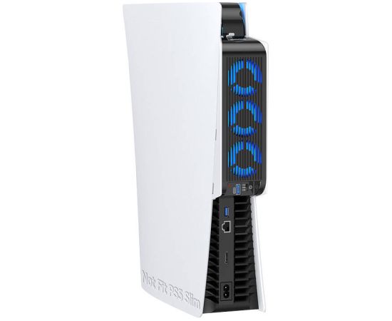 Kiwihome Upgrade PS5 Cooling Fan Kiwi Home PX07-2 White Piederumi konsolēm