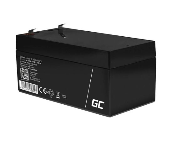 Maintenance-free AGM VRLA Green Cell AGM41 12V 1.3Ah Battery (for alarm system, cash register, toy)