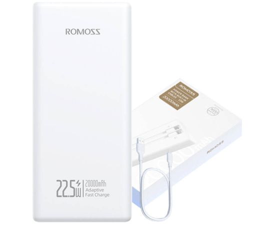 Powerbank Romoss PRC20 20000mAh 22.5W (white)