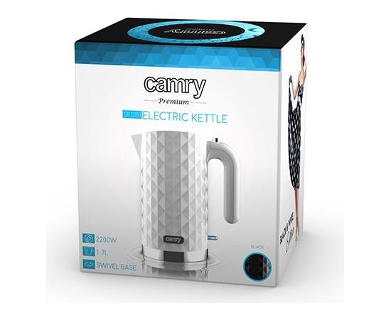 Electric kettle Camry CR 1269 | white