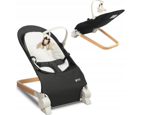 Šūpuļkrēsls Caretero PINE BLACK