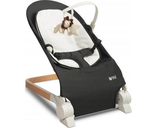 Šūpuļkrēsls Caretero PINE BLACK