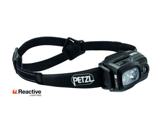 Petzl Swift® RL / Melna Lukturi 
