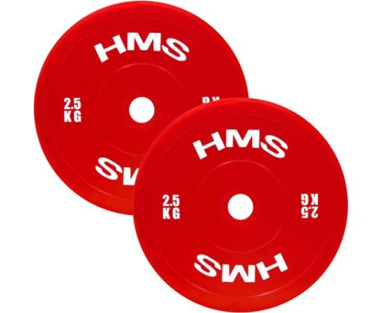 TPP OLIMPISKĀS TEHNISKO SVARA DISKU KOMPLEKTS PE 2 x 1,5 - 5 KG - 18 KG HMS