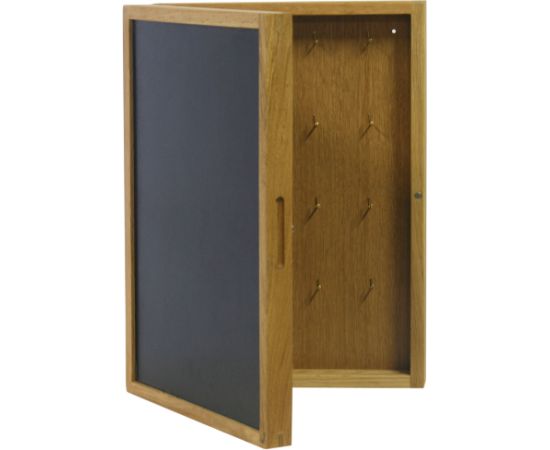 Atslegu skapis ar vaku MONDEO 42x30cm, koks: ozols, apdare: ieelots