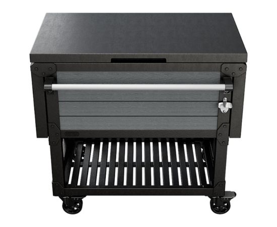 Keter Садовый бар на колесах с холодильником Patio Cooler&Beverage серый