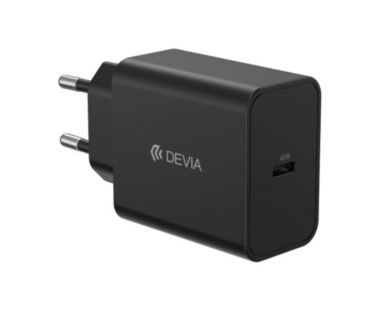 Devia Rocket PD 45W Lādētājs & USB-C-USB-C Vads 1m Telefonu lādētāji 220v