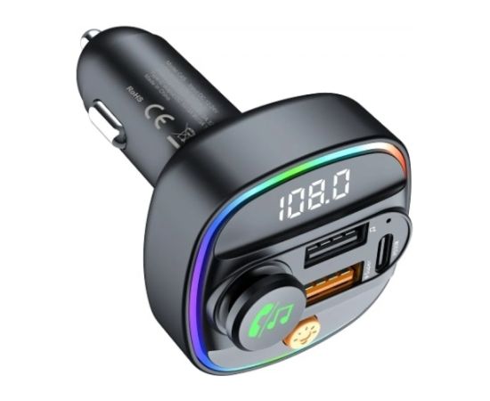 Devia Smart FM Transmitter Bluetooth PD 30W 3арядное устройство FM Transmiteri