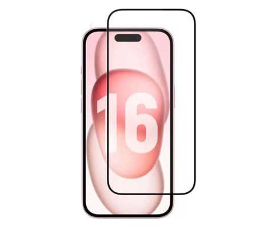 Mocco Full Face / Full Glue Tempered Glass Coveraged with Frame Защитное стекло для экрана Apple iPhone 16 Pro Max