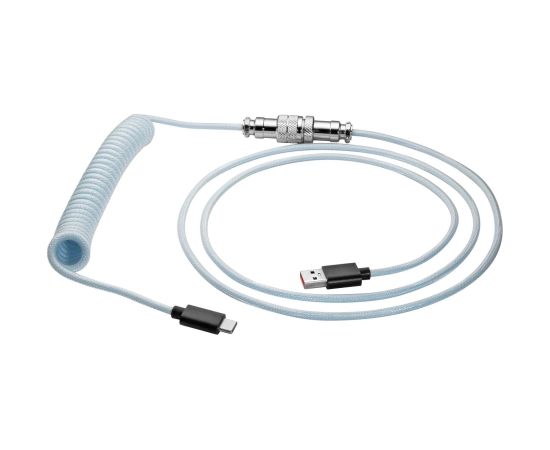 Кабель USB Akyga AK-USB-48 USB A (м) | USB type C (м) Coiled Aviator ver. 2.0 3m