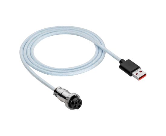 Кабель USB Akyga AK-USB-48 USB A (м) | USB type C (м) Coiled Aviator ver. 2.0 3m