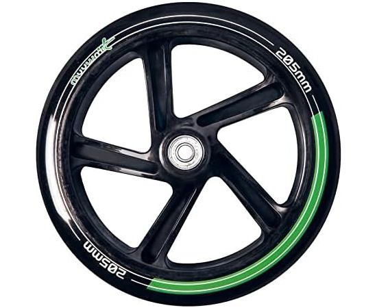 Muuwmi Aluminium Scooter skrejritenis 205 mm,zaļš-zils - melns - AU 522