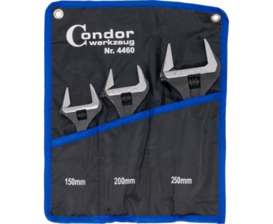 Atslēgu komplekts Condor Werkzeug C4460; 36-51 mm; 3 gab. Mehāniskie instrumenti