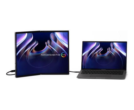 ASUS ZenScreen Fold OLED MQ17QH monitor 43,9 cm (17.3") 2560 x 1920 px Quad HD
