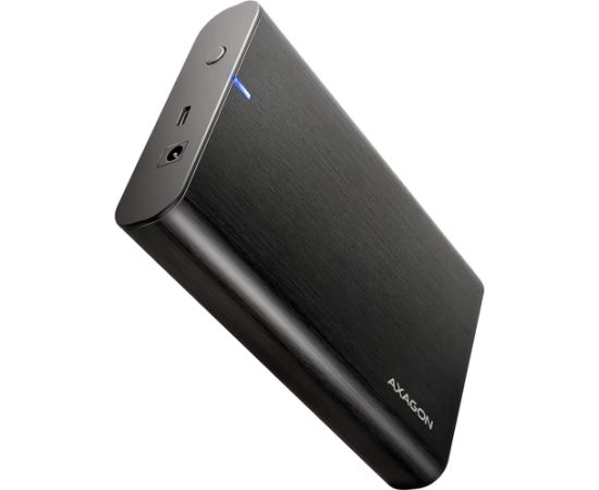 AXAGON EE35-A6C USB-C 3.2 Gen 1 - SATA 6G, 3.5" External screwless box BLACK Korpusi ārējiem HDD, SSD