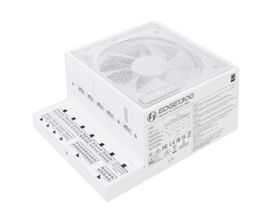 Power Supply LIAN LI EDGE1300 1300 Watts Efficiency 80 PLUS PLATINIUM PFC Active G9P.EG1300.WE00.EU