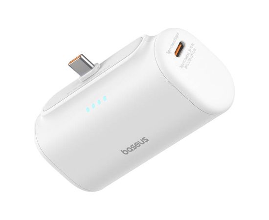 Powerbank Baseus Compact 5000mAh, 20W, USB-C (biały)