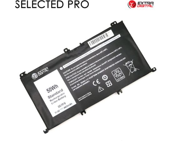 Extradigital Notebook Battery DELL 357F9, 7200mAh, Extra Digital Selected Pro
