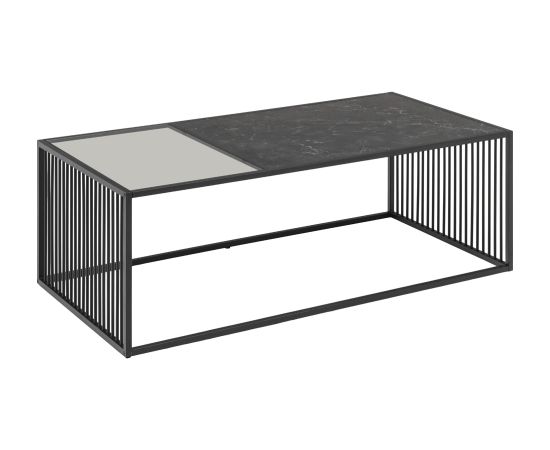 Kafijas galdin STRINGTON 120x60xH40cm, melns