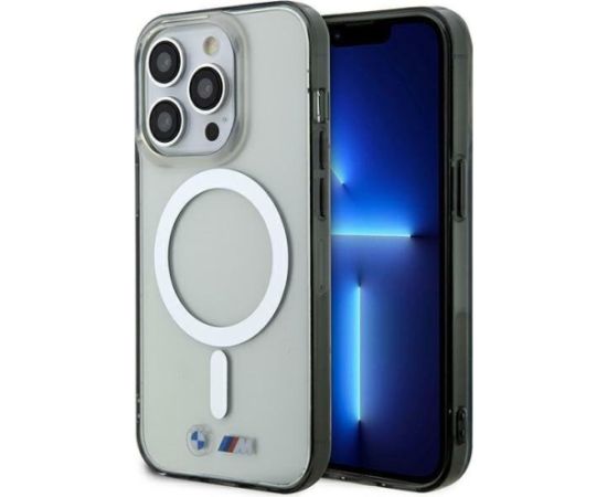 BMW BMHMP15LHCRS Aizmugurējais Apvalks priekš Apple iPhone 15 Pro