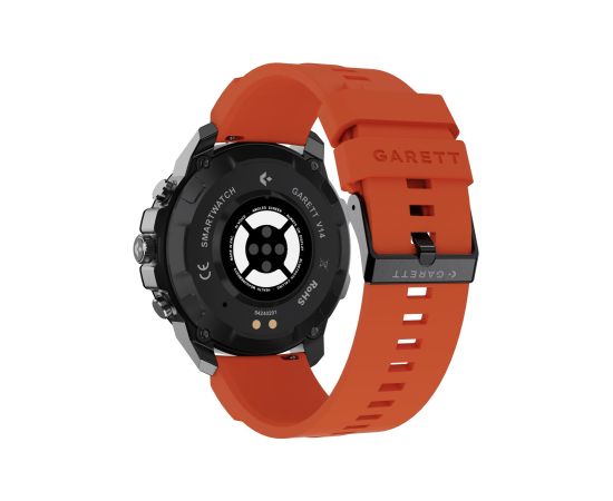 Garett V14 Black steel Viedpulkstenis