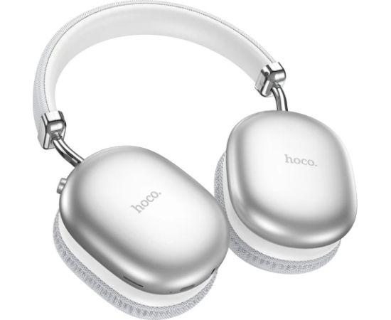 Беспроводные наушники Hoco W35 Max серебристые