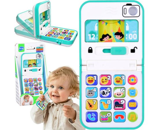 Hola Saliekamais mazuļa smartfons ZA5424 Attīstošās spēles