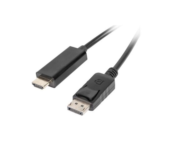 LANBERG CABLE DISPLAYPORT (M) -> HDMI 1M BLACK CA-DPHD-10CC-0010-BK