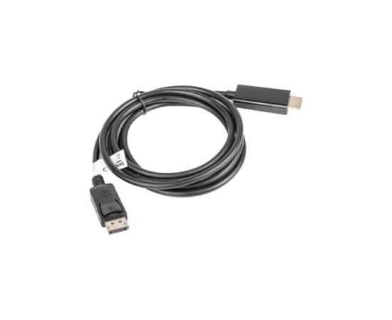 LANBERG CABLE DISPLAYPORT (M) -> HDMI 1M BLACK CA-DPHD-10CC-0010-BK