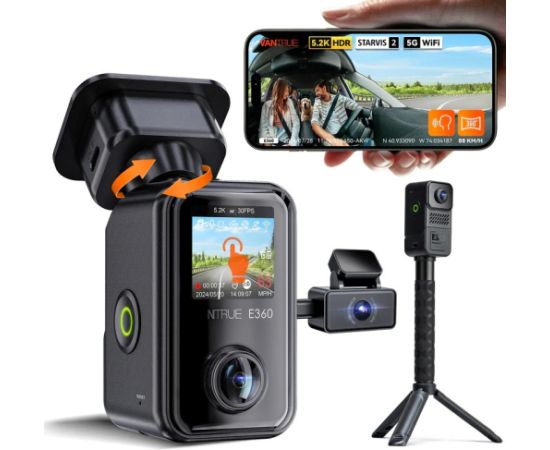 Video reģistrators Vantrue E360 ACE LTE 3ch