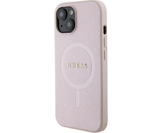 Guess Saffiano MagSafe Back Case Защитный Чехол для Apple iPhone 15 Plus