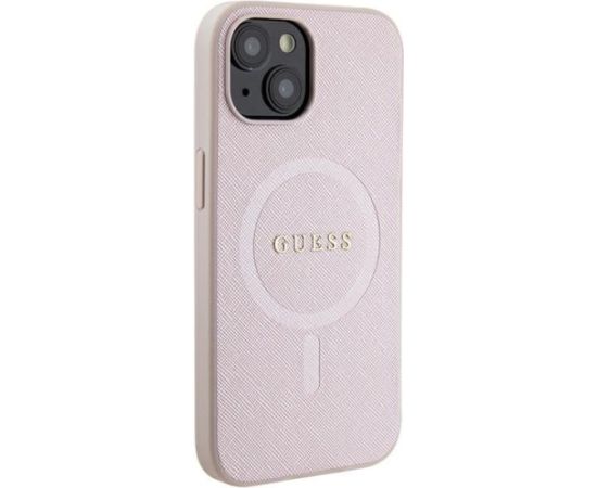 Guess Saffiano MagSafe Back Case Защитный Чехол для Apple iPhone 15 Plus