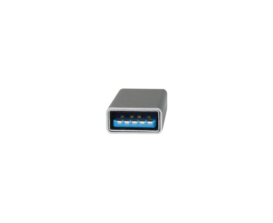 LOGILINK - USB-C adapter to USB 3.0 female, silver
