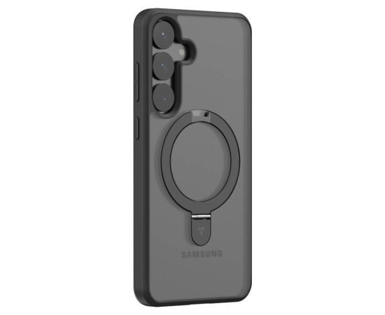 Etui na telefon Torras Ostand Series do Samsung S25 (czarne)