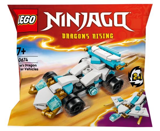 LEGO Ninjago Smocza moc Zane’a — pojazdy (30674) Lego Ninjago