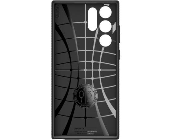 Чехол SPIGEN Liquid Air ACS03915 для Samsung Galaxy S22 Ultra - матовый черный