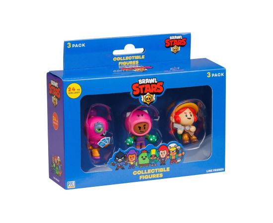 P.m.i. Kids World BRAWL STARS S1 FIGURES - 3 PACK VER.B