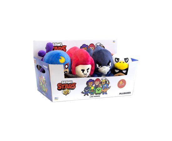 P.m.i. Kids World BRAWL STARS S1 PLUSHIES 16,5cm - DISPLAY 8 PCS. Фигурки и герои