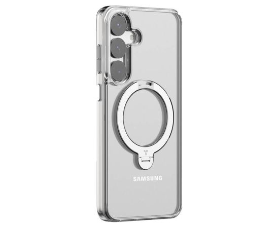 Torras Ostand Spin Series phone case for Samsung S25 (transparent)