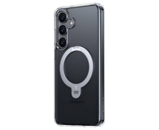 Torras Ostand Spin Series phone case for Samsung S25 (transparent)