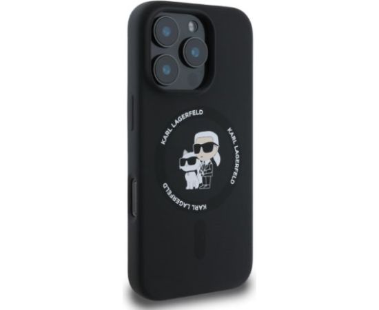 Karl Lagerfeld KLHMP16XSCMKCRHK Aizmugurējais Apvalks priekš Apple iPhone 16 Pro Max