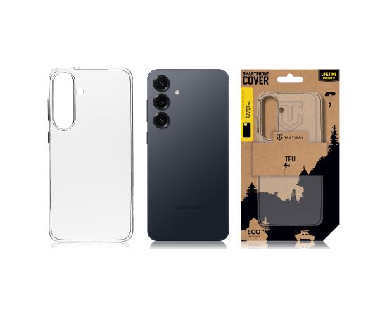 Tactical TPU Cover for Samsung Galaxy S25+ Transparent
