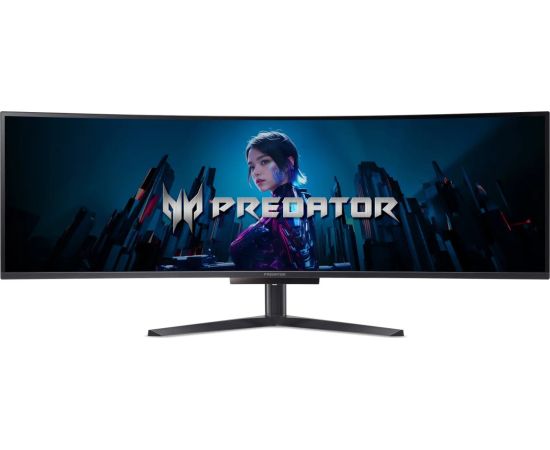 Monitor Acer ACER Predator X49Xbmipphuzx 49inch DualQHD OLED 32:9 240Hz 1000cd/m2 HDM2.1 2xDP HUB USB USB typ C Speakers Height