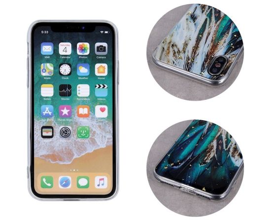 Mocco Gold Glam Back Case Aizmugurējais Silikona Apvalks priekš Samsung Galaxy A26 5G