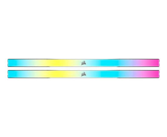 Corsair DDR5 32GB - 5200 - CL - 40 - Double-Kit - DIMM, CMH32GX5M2B5200Z40K, Vengeance RGB, XMP, EXPO, black