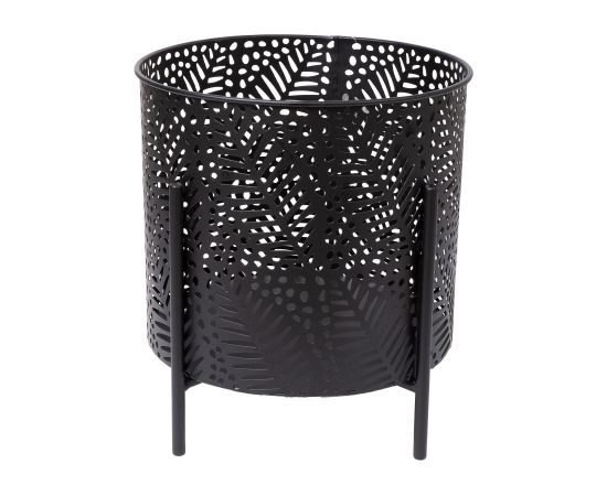Augu turētājs CHIA D25xH28cm, melns