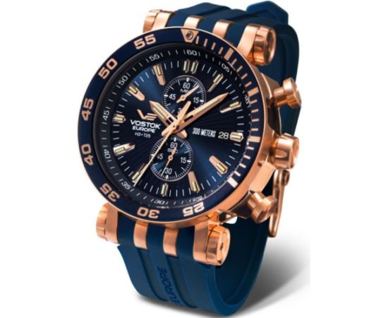 Vostok Europe Energia Rocket VK61-575B590BR Rokas pulksteņi 
